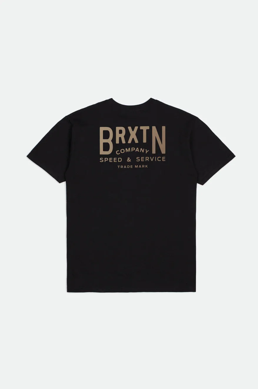 Tune Up S/S Standard Tee - Black