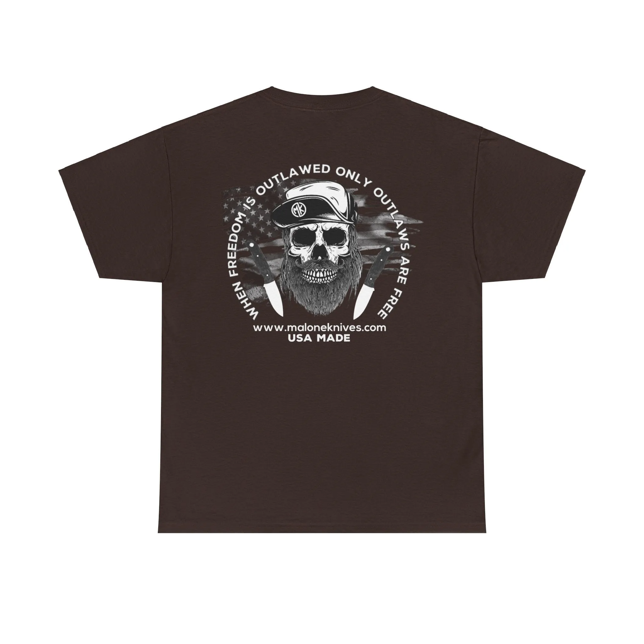 Unisex Heavy Cotton Tee - Outlaw Biker