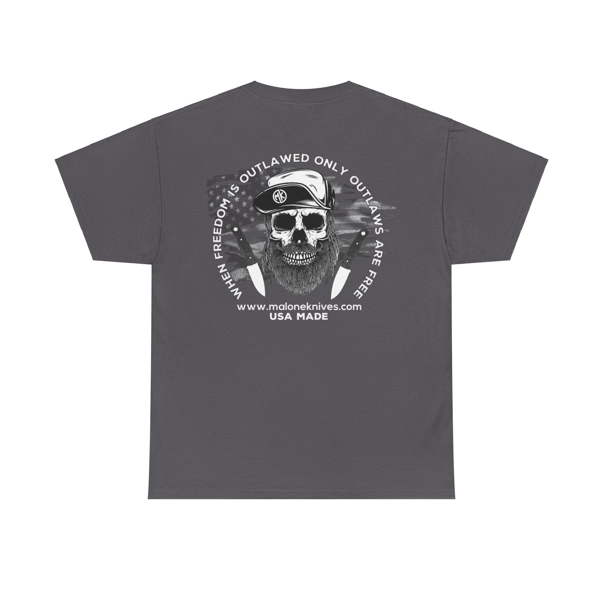 Unisex Heavy Cotton Tee - Outlaw Biker