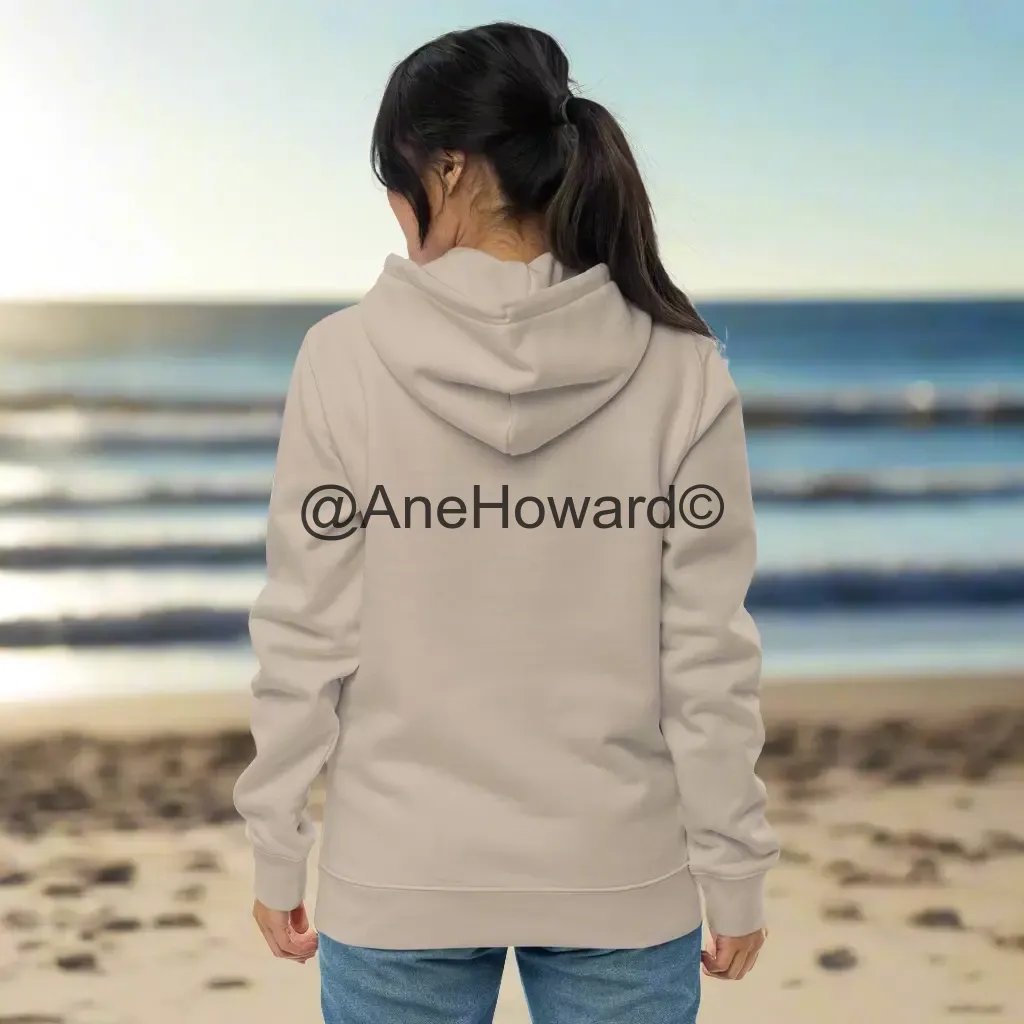 Unisex Organic Cotton Hoodie Charles the Koi