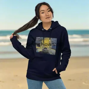Unisex Organic Cotton Hoodie Charles the Koi
