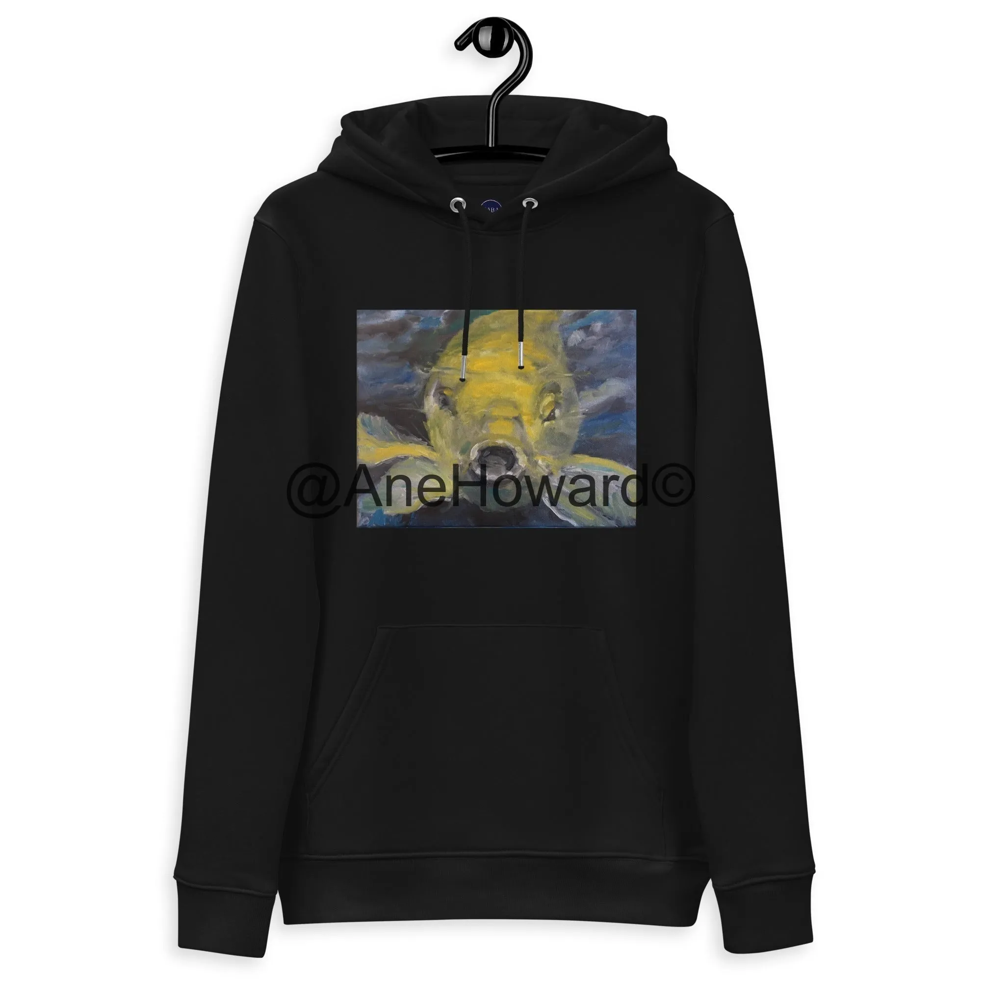 Unisex Organic Cotton Hoodie Charles the Koi