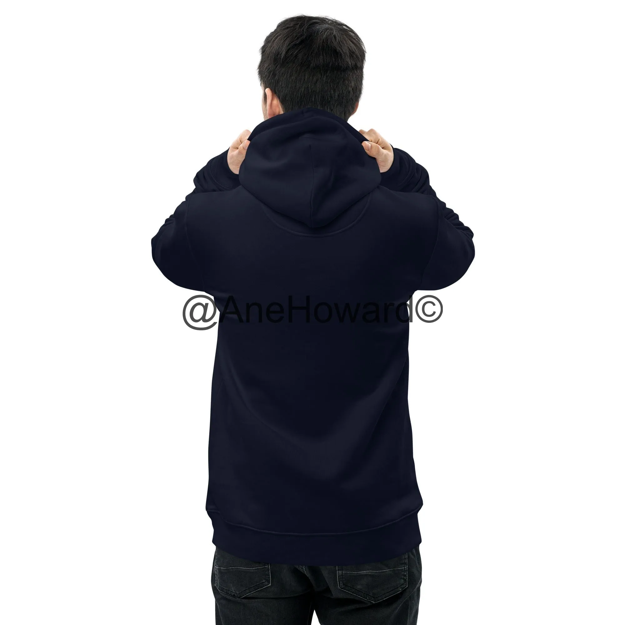 Unisex Organic Cotton Hoodie Charles the Koi