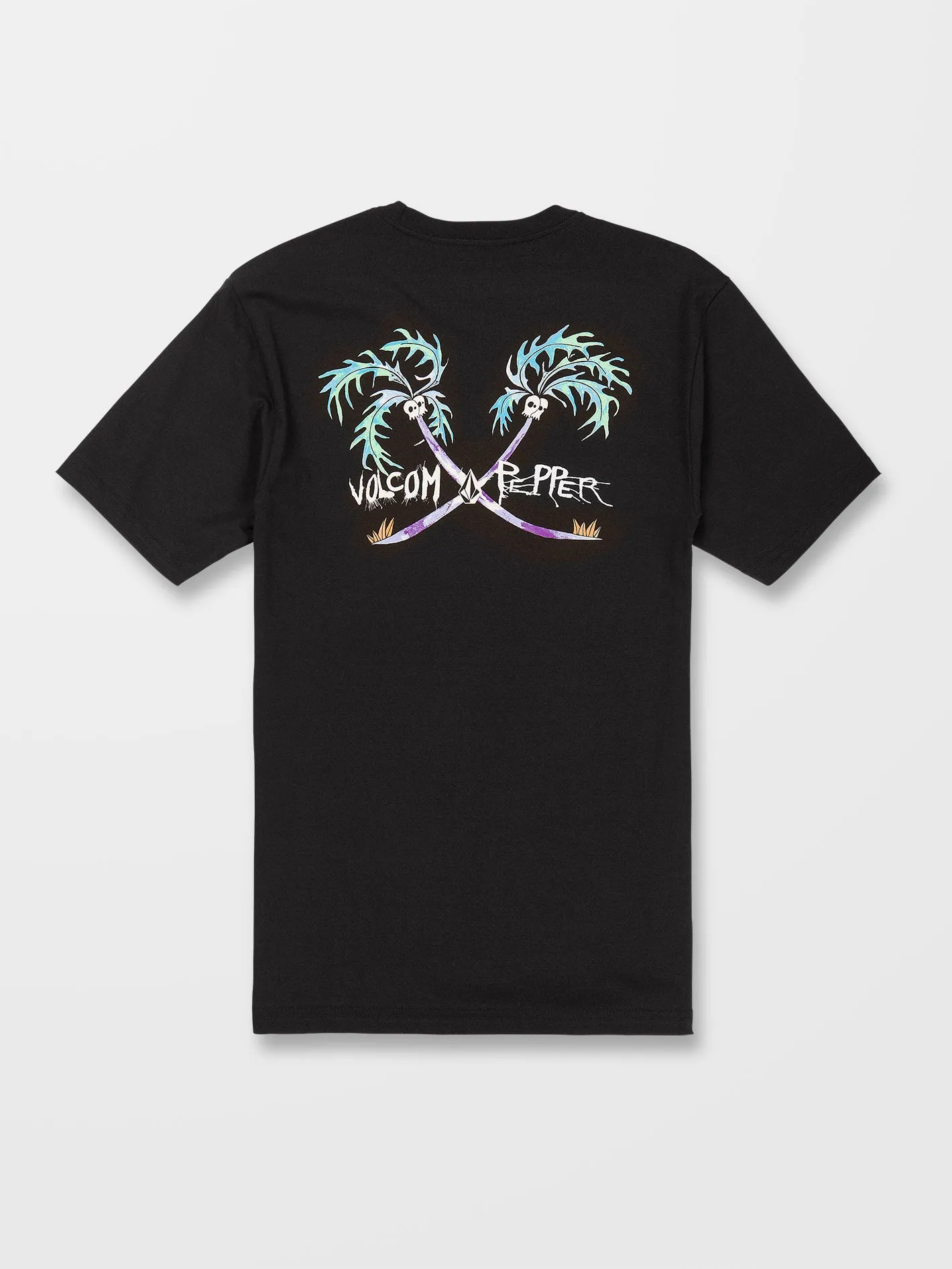 V Ent X Pepper T-shirt - BLACK