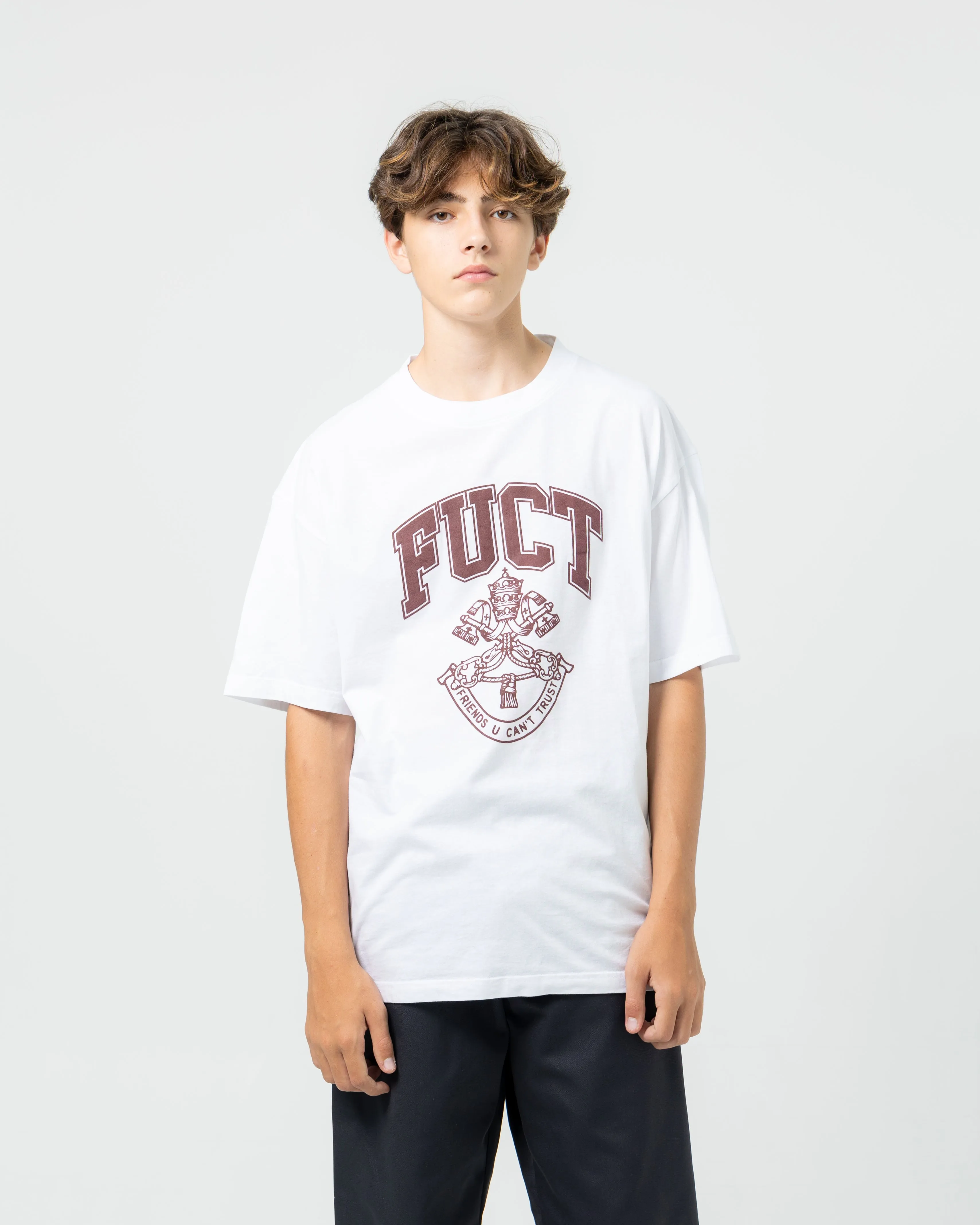 Vatican Academy Tee | White