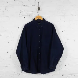 Vintage Corduroy Shirts - Navy - XL