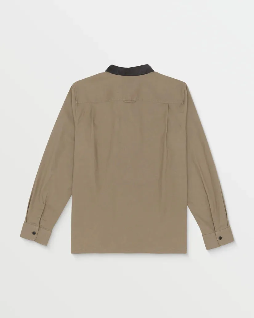 Volcom Debasser L/S Shirt Teak
