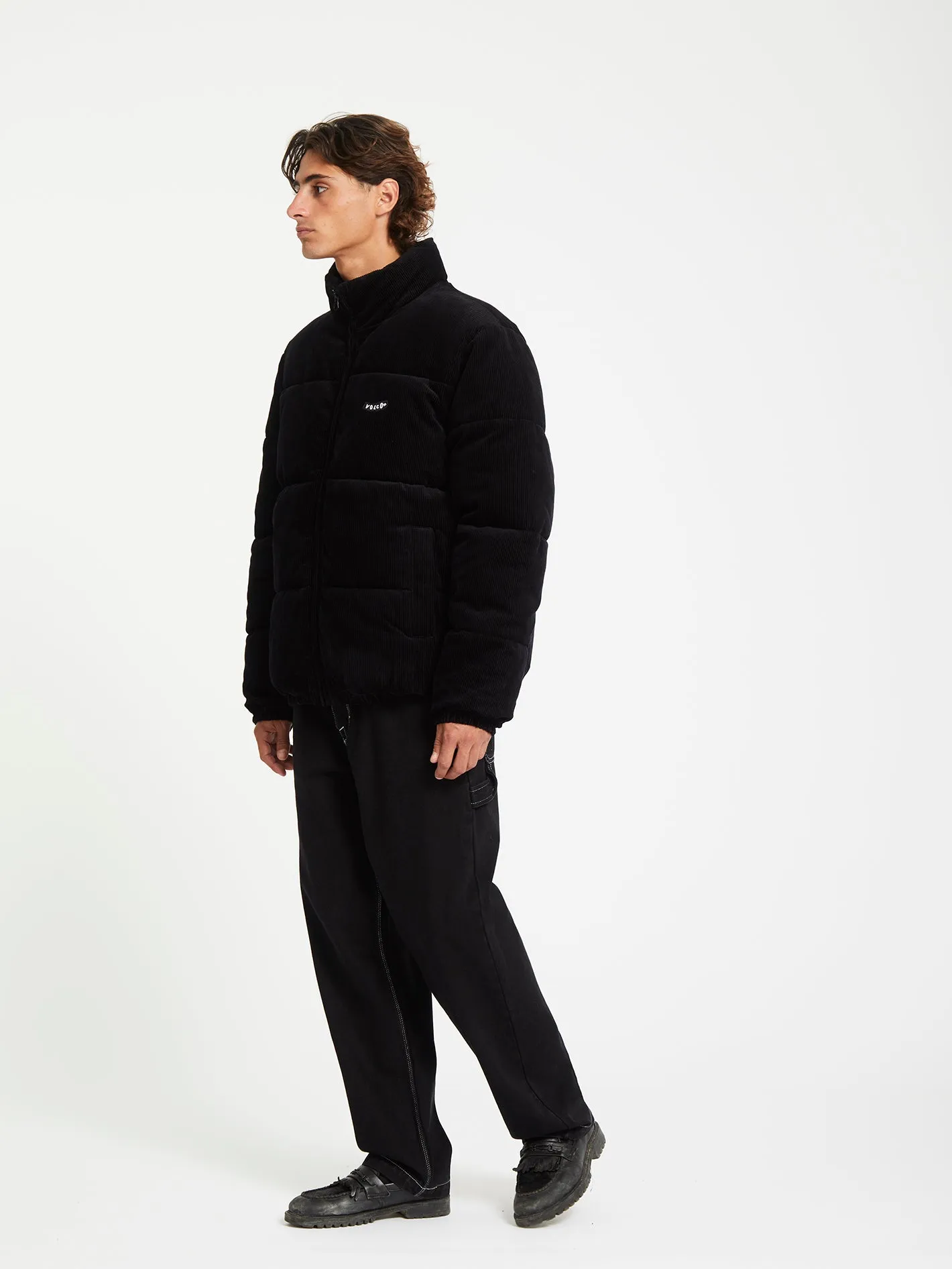 Walltz Corduroy Jacket - Black