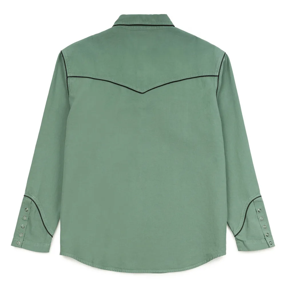 Western L/S Shirt | Teal