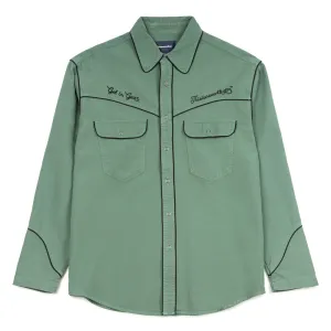 Western L/S Shirt | Teal
