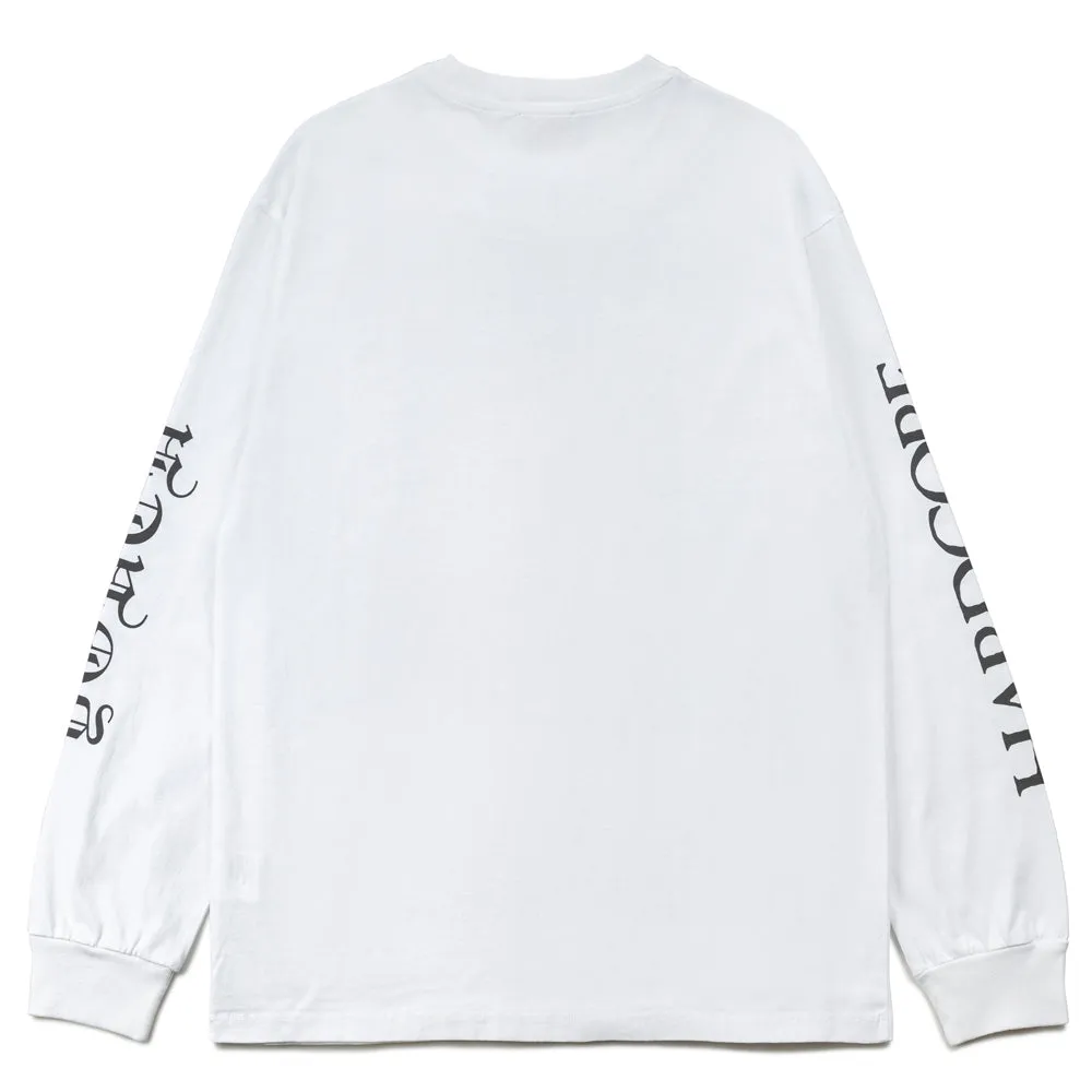 Wolf L/S Tee | White