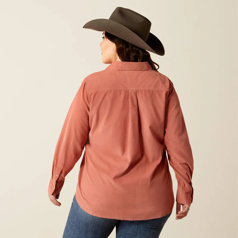 Women's Ariat Billie Jean Corded Shirt