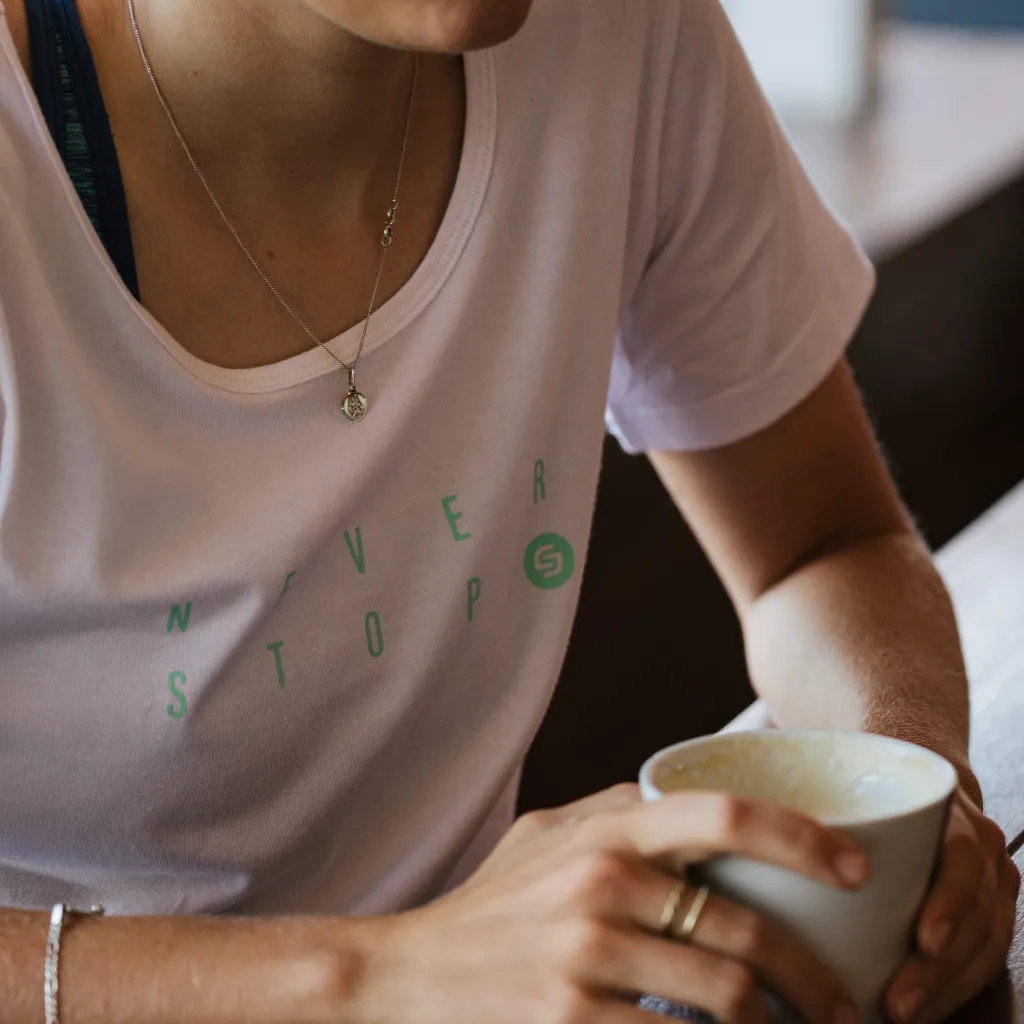 Women's Crema White T Shirt