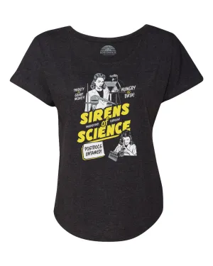 Women's Sirens of Science Scoop Neck T-Shirt