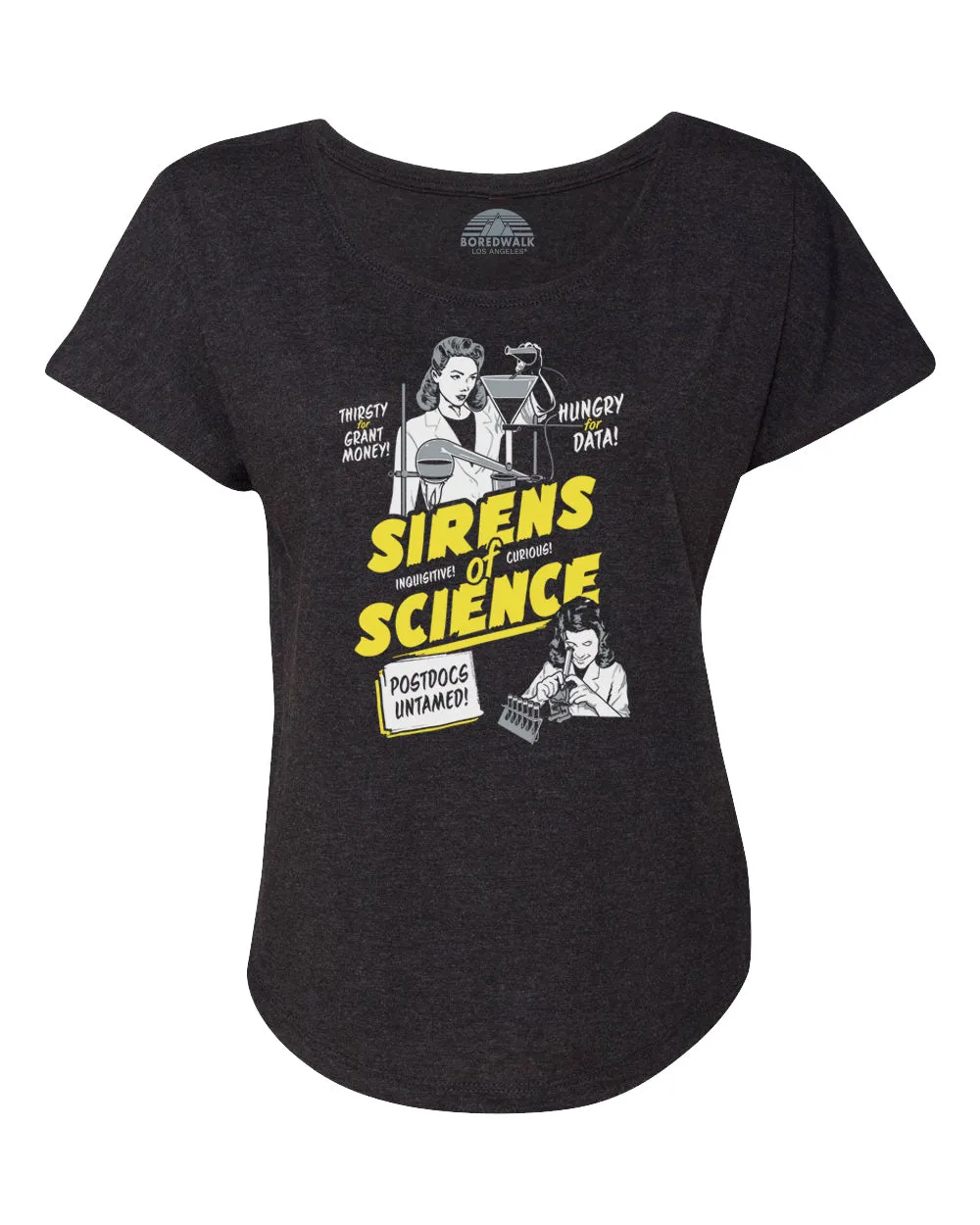 Women's Sirens of Science Scoop Neck T-Shirt