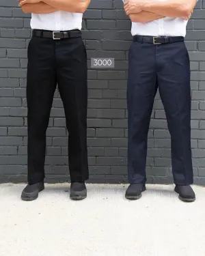 Work Pants with Button Closure