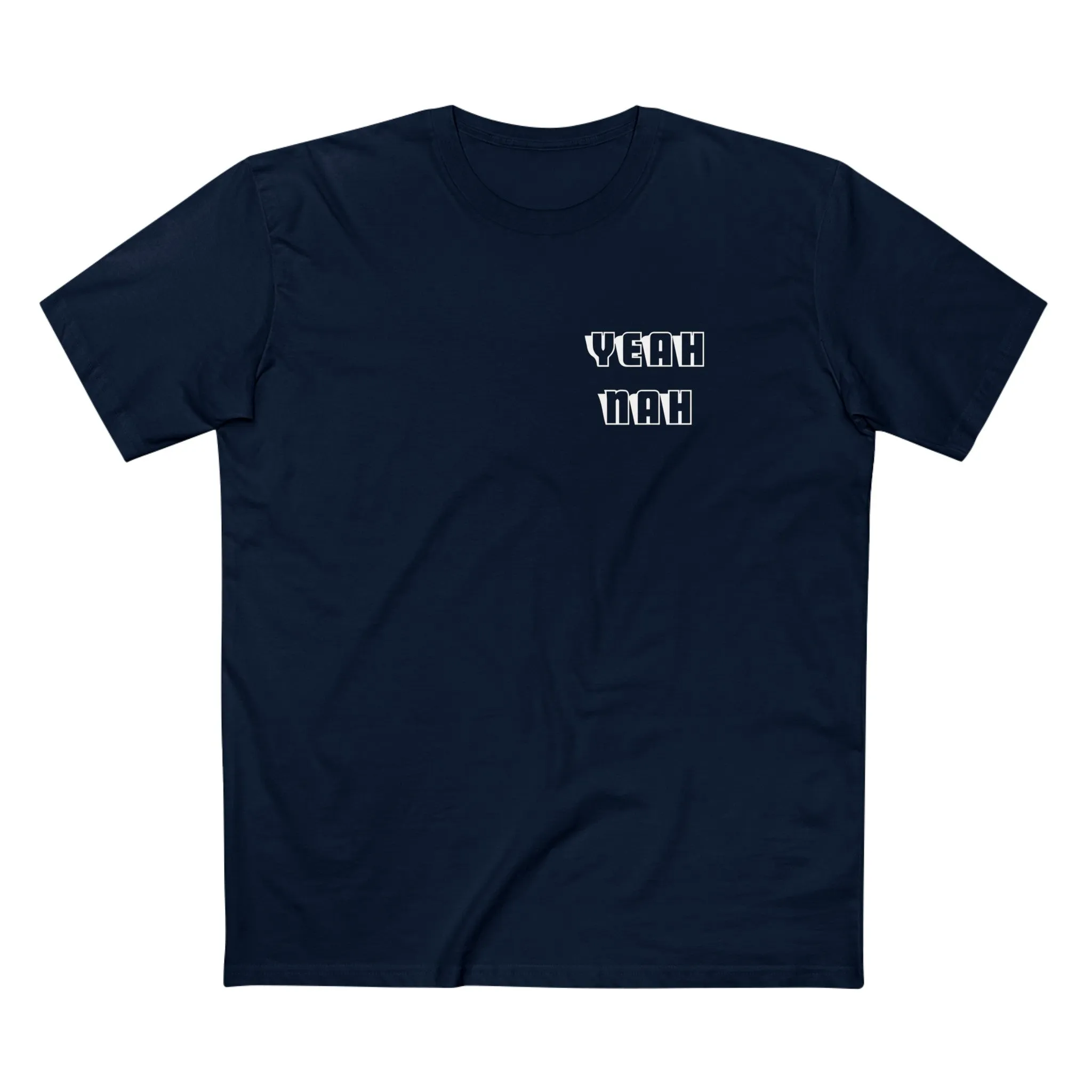 Yeah Nah Subtle Pocket Print