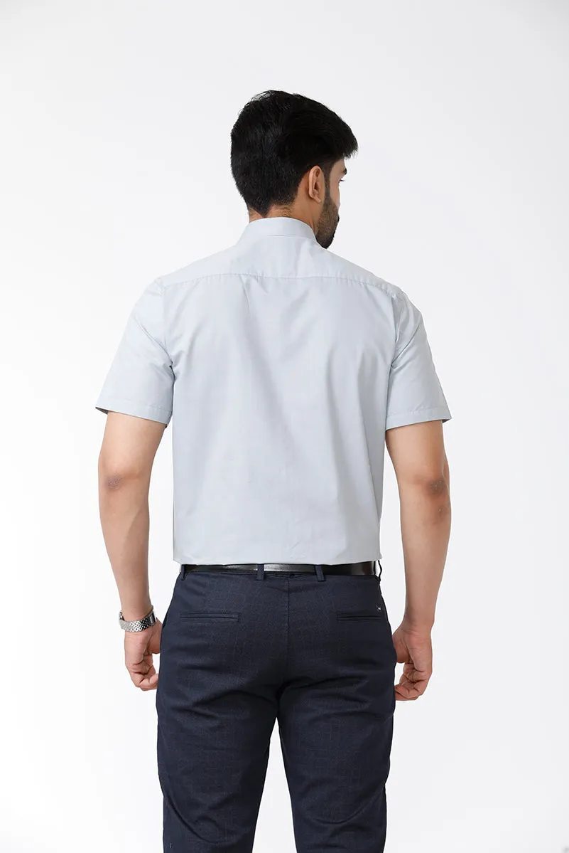 Zurich - Gray Formal Shirts for Men | Ariser