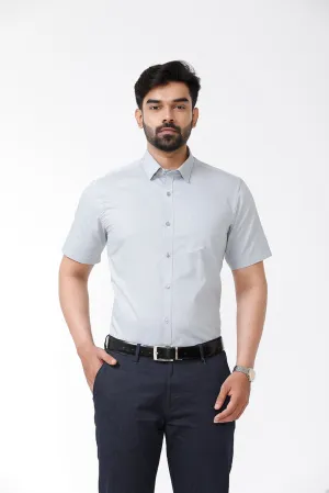 Zurich - Gray Formal Shirts for Men | Ariser