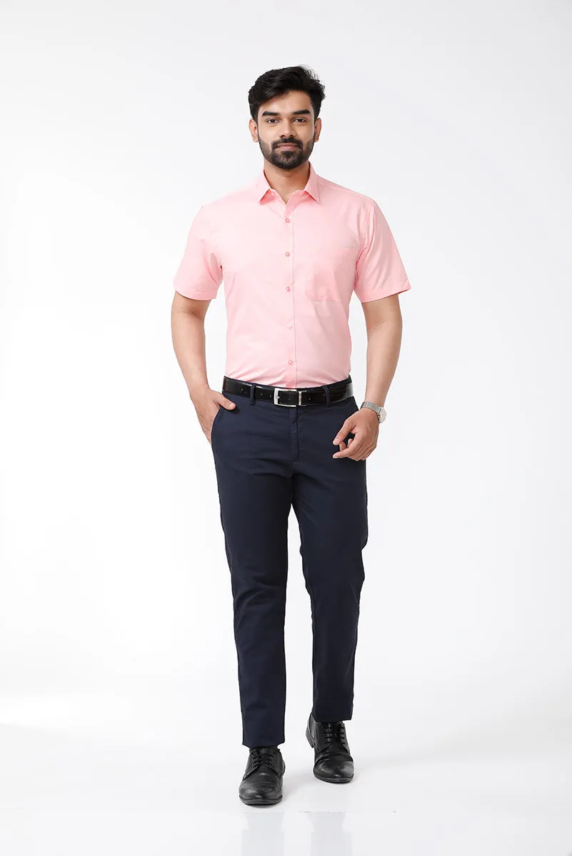 Zurich - Pink Formal Shirts for Men | Ariser