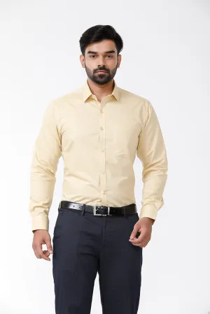 Zurich - Tan Formal Shirts for Men | Ariser