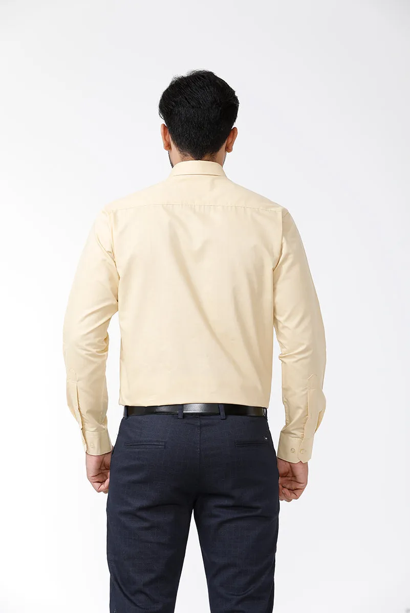Zurich - Tan Formal Shirts for Men | Ariser